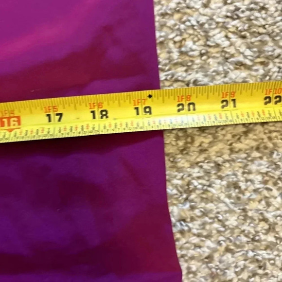 Vintage Liz Claiborne 90s 100% Silk Dark Pink Fuchsia Sheath Dress Size 8 Medium - Picture 7 of 10